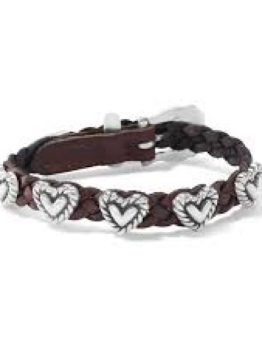 Brighton Roped Heart Braid Bandit Bracelet